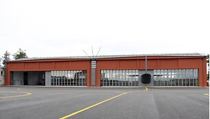 Istorinio Antano Gustaičio angaro, kuriame tarpukariu buvo surenkami lietuvi&scaron;ki lėktuvai ANBO, rekonstrukcija