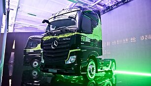 &bdquo;Mercedes-Benz Actros&ldquo; pristatymas Kaune