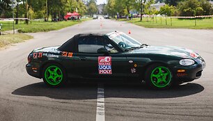 Automobilių slalomo varžybų serijos &bdquo;Liqui Moly&ldquo; akimirka