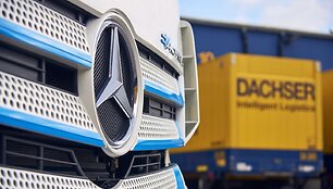 Elektra varomas sunkvežimis &bdquo;Mercedes-Benz eActros&ldquo;