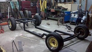 &bdquo;Rat Rod&ldquo; stiliaus automobilio gamyba