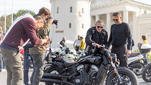 Motociklininkų ir neregių akcija &bdquo;Mane veža&ldquo;