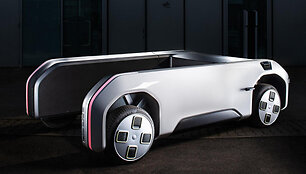 DLR pristatė neįprastą autonominį automobilį &bdquo;U-Shift&ldquo;