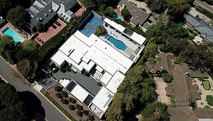 Kylie Jenner namai Holmby Hills rajone