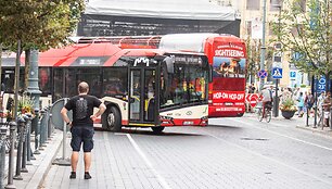 Transporto eismo pakitimai sostinėje