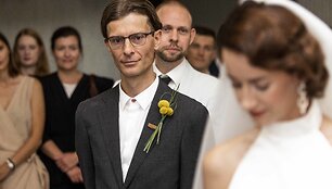 Vestuvių akimirka