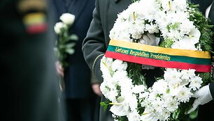 A.Ramanausko-Vanago metinių akimirka