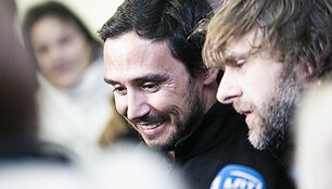 Benediktas Vanagas ir Filipe Palmeiro grįžo i Lietuva