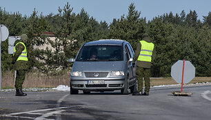 Pasienio postas kelyje Liepoja&ndash;Klaipėda 