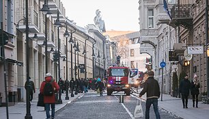 Patalpų vir&scaron; &bdquo;La Birra&ldquo; užeigos gaisras Vilniuje