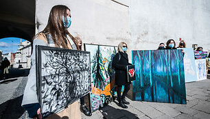 Protestas &bdquo;Einanti paroda&ldquo;