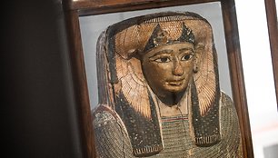 Egiptui iš JAV sugrąžintas pagrobtas senovinis sarkofagas