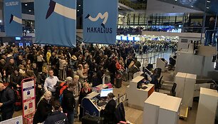 Eilės Vilniaus oro uoste