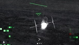 Ukrainos dronas numu&scaron;ė rusų reaktyvinį droną &bdquo;Geran-5&ldquo;