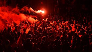 &bdquo;Liverpool&ldquo; sirgaliai &scaron;ventė &bdquo;Premier&ldquo; lygos titulą