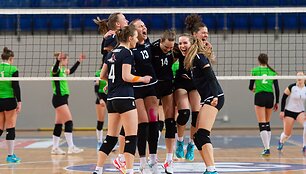 Lietuvos moterų tinklinio čempionate &ndash; dramati&scaron;kas &bdquo;Kauno-VDU&ldquo; triumfas