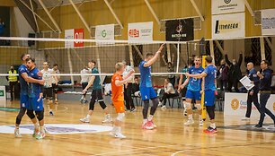 &bdquo;Amber-Arlangos&ldquo; tinklininkai pratęsė pergalių seriją Baltijos Čempionų lygoje