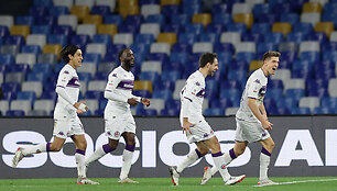 Triumfuojantys &bdquo;Fiorentina&ldquo; futbolininkai
