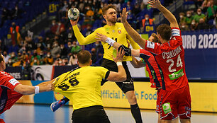 Europos rankinio čempionatas: Lietuva &ndash; Norvegija