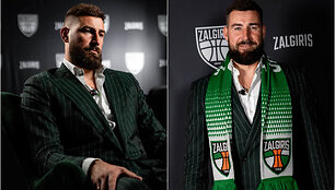 Jonas Valančiūnas pasira&scaron;ė sutartį su &bdquo;Žalgiriu&ldquo;