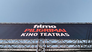 Filmo „Piligrimai“ kino teatras Karmėlavoje 