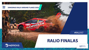 Samsonas Rally Around 7 Lakes 2020 finalas &ndash; nugalėtojas Martynas Samsonas