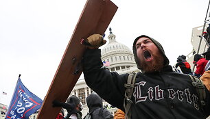 D.Trumpo &scaron;alininkų protestas