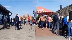 Trakuose Žmonių susibūrimai karantino metu