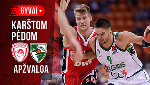 Kar&scaron;tom pėdom &ndash; Žalgiris &ndash; Olympiakos
