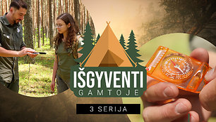 Isgyventi Gamtoje 3 laida