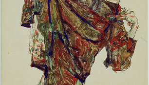 Egono Schiele (1890-1918 metai) paveikslas