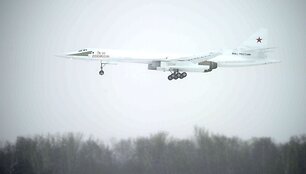 Didžiausias pasaulyje kovinis lėktuvas TU-160 
