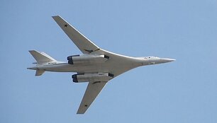 Didžiausias pasaulyje kovinis lėktuvas TU-160 