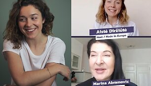Aistė Diržiūtė, Marina Abramovič