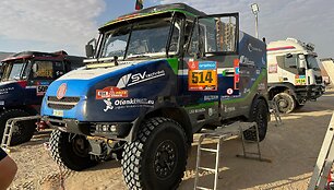 &bdquo;Constra Racing&ldquo; komanda prie&scaron; 13 greičio ruožo startą