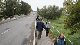 Žygio pėsčiomis „Už švarią Lietuvą!“ akimirkos