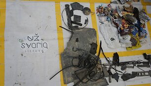 Žygio pėsčiomis &bdquo;Už &scaron;varią Lietuvą!&ldquo; akimirkos