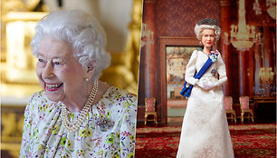 Elizabeth II mini 96-ąjį gimtadienį – monarchei pagerbti pagal jos portretą buvo sukurta lėlė Barbė