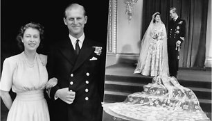 Karalienės Elžbietos II ir princo Philipo meilės istorija – jausmai įsiliepsnojo dar paauglystėje