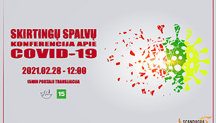 „Skirtingų Spalvų“ konferencija apie COVID-19