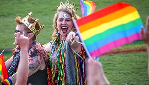 Australijoje įvyko Sidnėjaus LGBT bendruomenės „Mardi Gras“ paradas