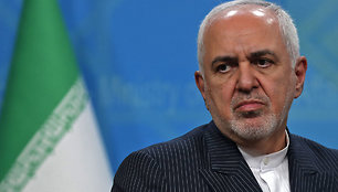 Irano užsienio reikalų ministras po nutekinto įrašo atsiprašė Q.Soleimani šeimos