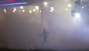 Demonstracijos Vakarų krante
