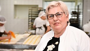 Audronė Kisielienė kepykloje