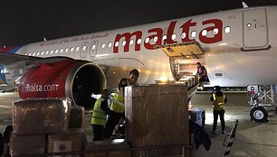 Malta suteikė Lietuvai humanitarinę pagalbą