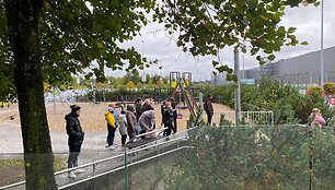 Vilniaus &bdquo;Akropolyje&ldquo; prane&scaron;ta apie galimą sprogmenį, evakuoti žmonės