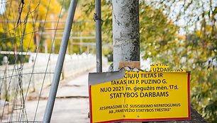 Pėsčiųjų tilto Panevėžyje remontas