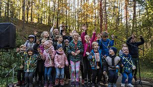 „Rudens žygis vaikams su „Gjensidige“ 