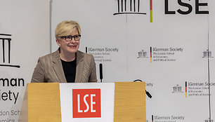 Ingrida Šimonytė LSE universitete Londone