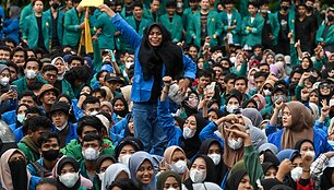 Studentų protestai Indonezijoje